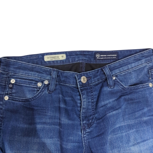 Reg $235 AG Adriano Goldschmied Legging  Super Skinny Jeans 28R - Picture 3 of 9